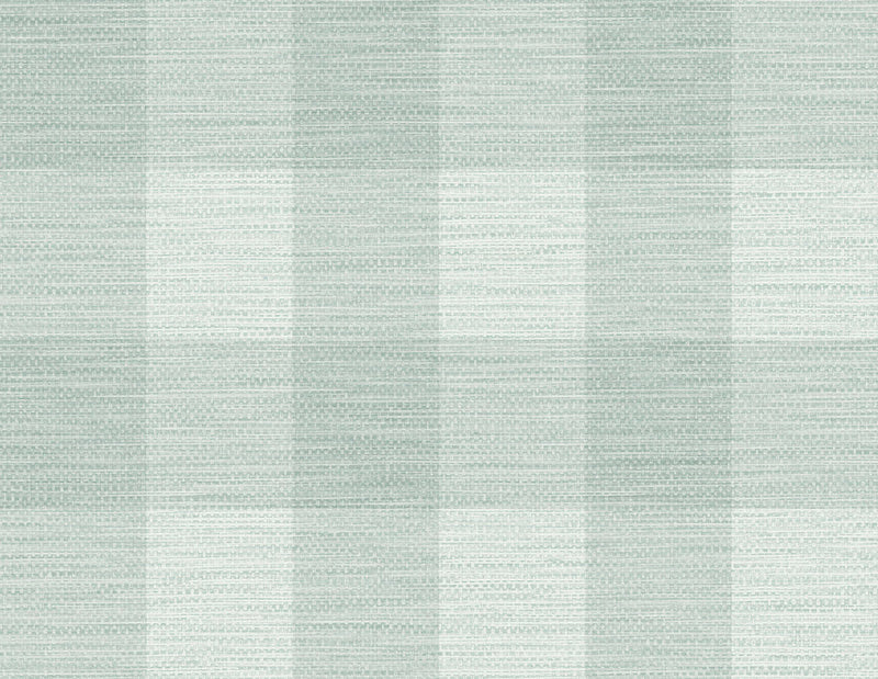 media image for Rugby Gingham Wallpaper in Sea Glass from the Luxe Retreat Collection by Seabrook Wallcoverings 211