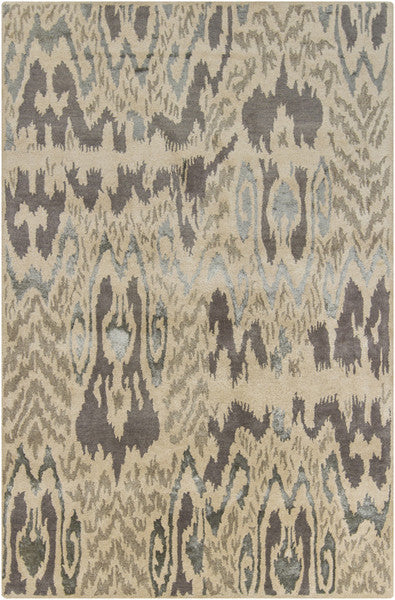 product image of rupec collection wool and viscose area rug in charcoal beige and grey design by chandra rugs 1 51