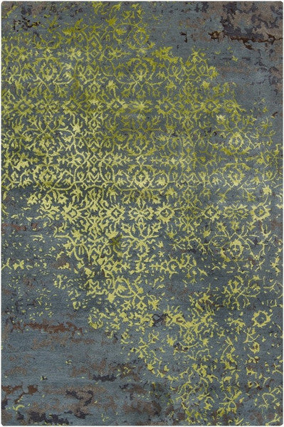 product image of rupec collection wool and viscose area rug in green blue and grey design by chandra rugs 1 521