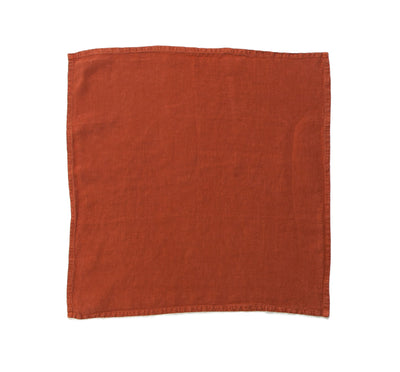 product image for Set of 4 Simple Linen Napkins in Various Colors by Hawkins New York 90