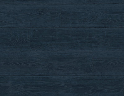 product image of Rustic Shiplap Peel-and-Stick Wallpaper in Denim Blue from the Luxe Haven Collection by Lillian August 548