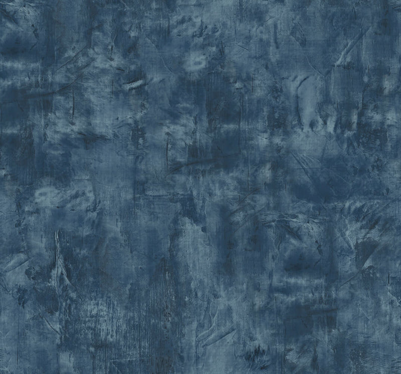 media image for rustic stucco faux wallpaper in denim blue from the living with art collection by seabrook wallcoverings 1 271