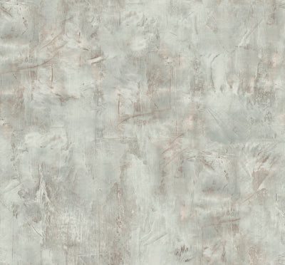 product image of sample rustic stucco faux wallpaper in mauve and icicle from the living with art collection by seabrook wallcoverings 1 510
