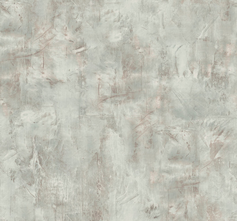 media image for sample rustic stucco faux wallpaper in mauve and icicle from the living with art collection by seabrook wallcoverings 1 239