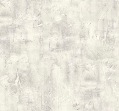 product image for Rustic Stucco Faux Wallpaper in Metallic Silver and Snowstorm from the Living With Art Collection by Seabrook Wallcoverings 34