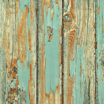 product image of Rustic Planks Wallpaper in Aqua from the Precious Elements Collection by Burke Decor 555