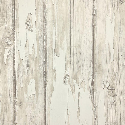 product image of Rustic Planks Wallpaper in Cream and Beige from the Precious Elements Collection by Burke Decor 523