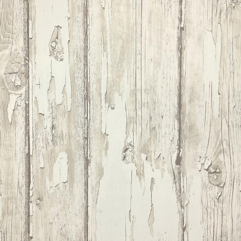 media image for Rustic Planks Wallpaper in Cream and Beige from the Precious Elements Collection by Burke Decor 293