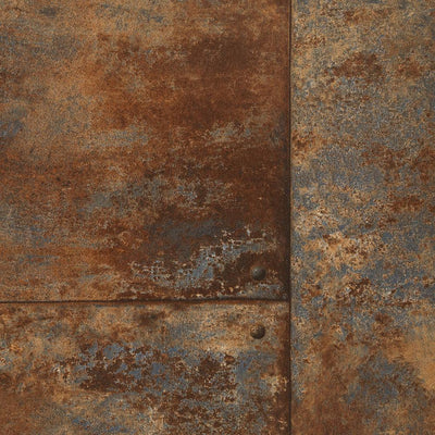 product image of Rusty Panel Wallpaper in Bronze from the Precious Elements Collection by Burke Decor 559