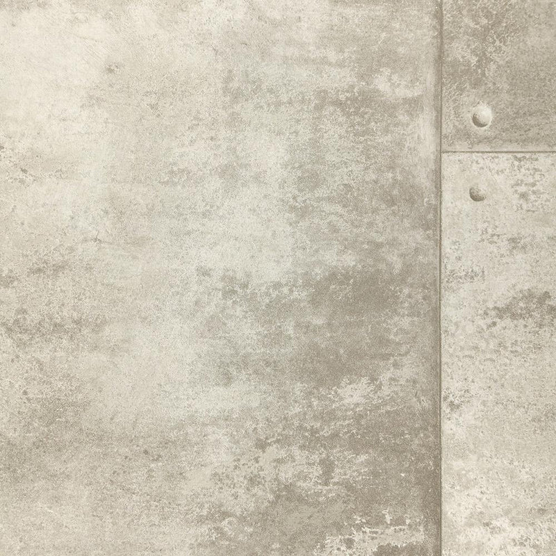 media image for Rusty Panel Wallpaper in Grey from the Precious Elements Collection by Burke Decor 225