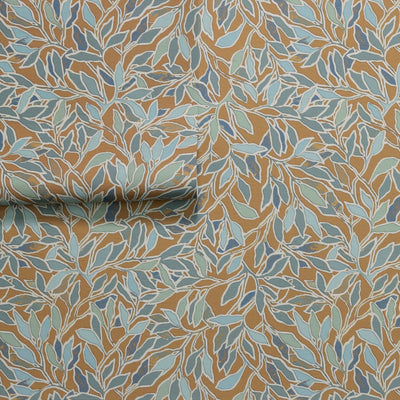 product image for Olivar Silk Wallpaper in Mandarin 8
