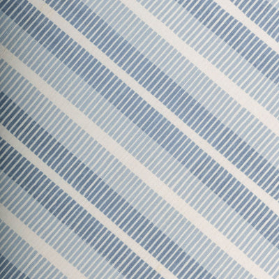 product image for Ribbon Stripe Silk Wallpaper in Ash Blue 40