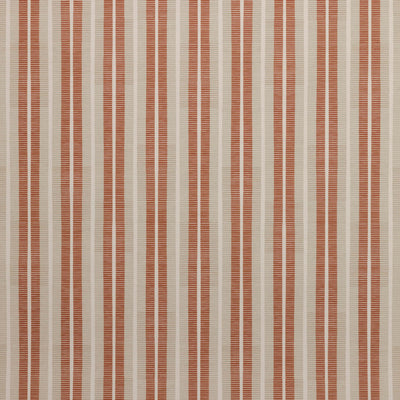 product image for Ribbon Stripe Silk Wallpaper in Persimmon 39