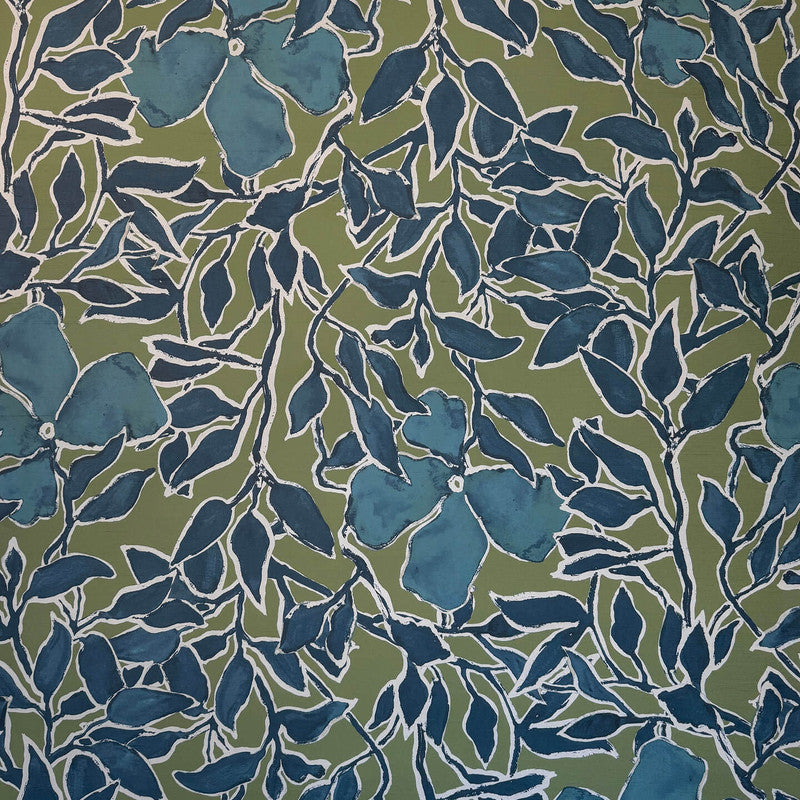 media image for Flora Silk Wallpaper in Greenhouse 244