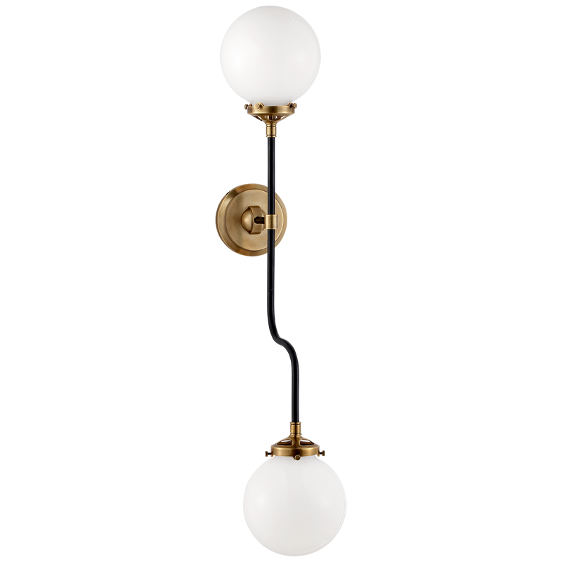 media image for Bistro Double Wall Sconce by Ian K. Fowler 258