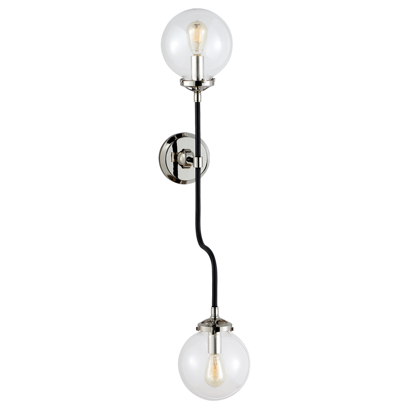 media image for Bistro Double Wall Sconce by Ian K. Fowler 256