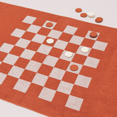 product image for luxe games towel terracotta by sunnylife s21gamtc 2 56