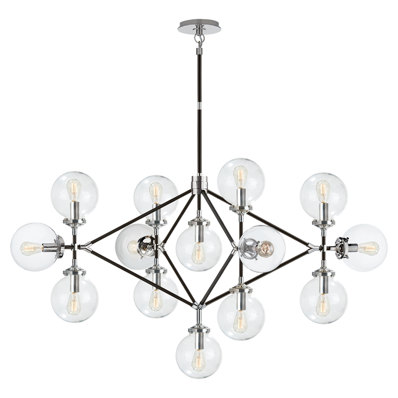media image for Bistro Four Arm Chandelier by Ian K. Fowler 29