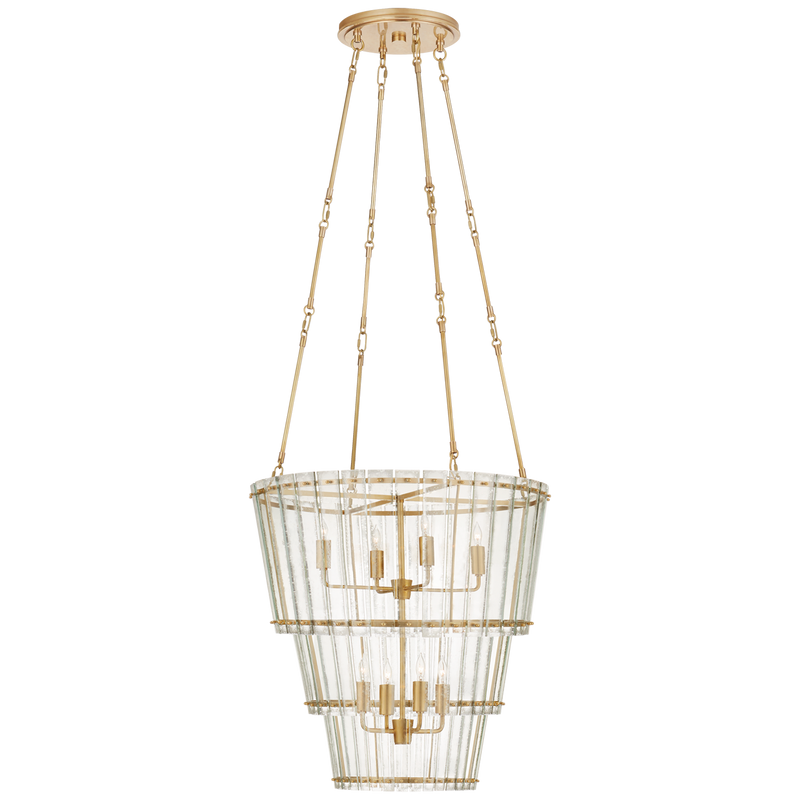 media image for Cadence Medium Waterfall Chandelier by Carrier and Company 28