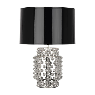 product image for nickel metallic glaze dolly accent lamp by robert abbey ra s801b 1 8