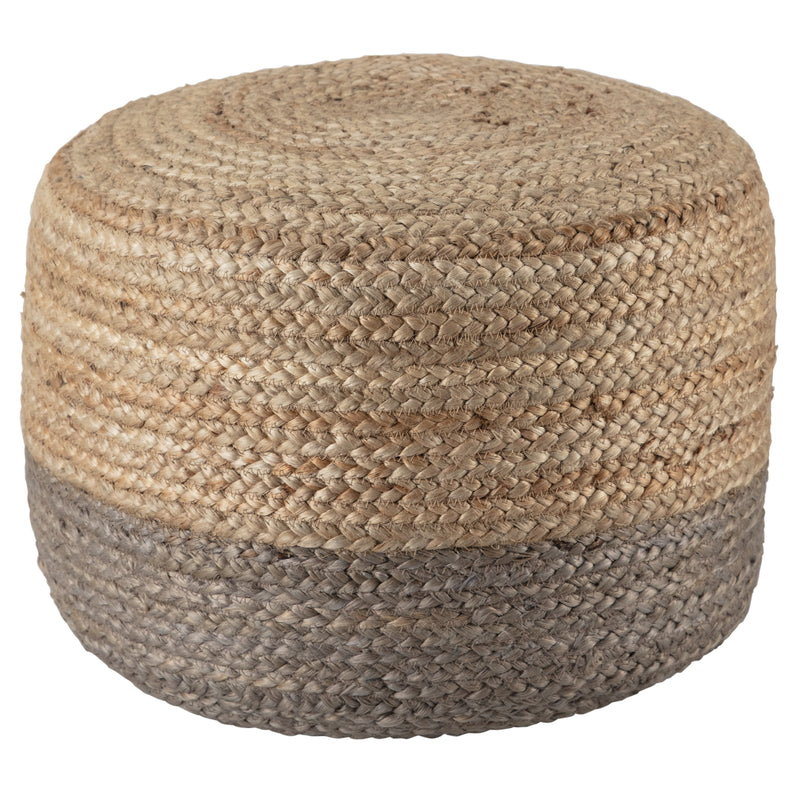 media image for Oliana Ombre Pouf in Taupe & Beige by Jaipur Living 222