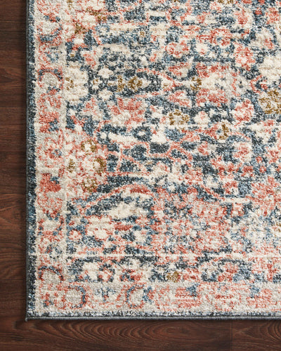 product image for Saban Rug in Navy / Rust by Loloi II 74