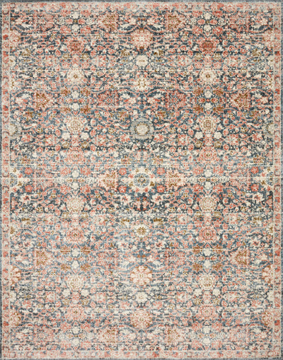 product image for Saban Rug in Navy / Rust by Loloi II 28