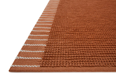 product image for Sadie Hand Woven Terracotta Rug 2 38