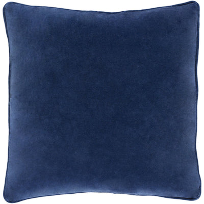 product image of Safflower SAFF-7193 Velvet Pillow in Navy by Surya 554