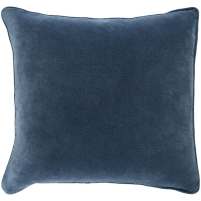 product image for Safflower SAFF-7195 Velvet Pillow in Navy by Surya 85