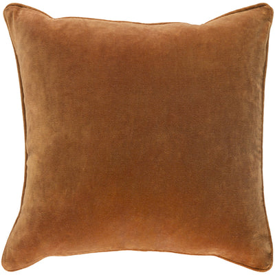 product image for Safflower SAFF-7196 Velvet Pillow in Burnt Orange by Surya 28