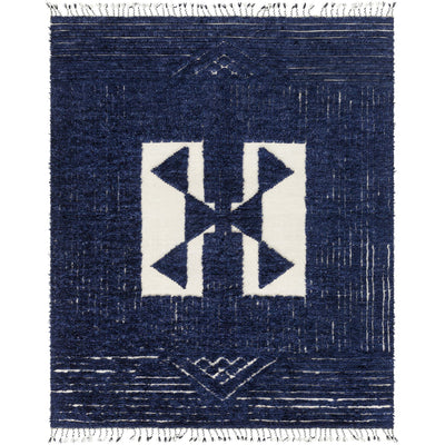 product image of Sahara SAH-2303 Hand Knotted Rug in Navy & Cream by Surya 564