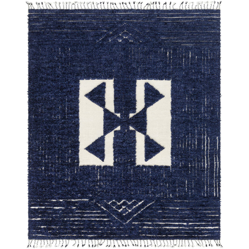 media image for Sahara SAH-2303 Hand Knotted Rug in Navy & Cream by Surya 224