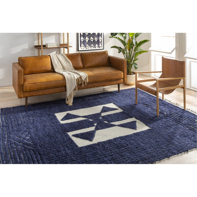 product image for Sahara SAH-2303 Hand Knotted Rug in Navy & Cream by Surya 91