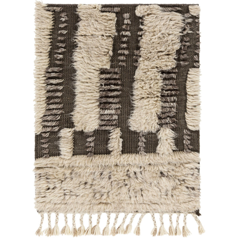 media image for Sahara SAH-2310 Hand Knotted Rug in Charcoal & Cream by Surya 29
