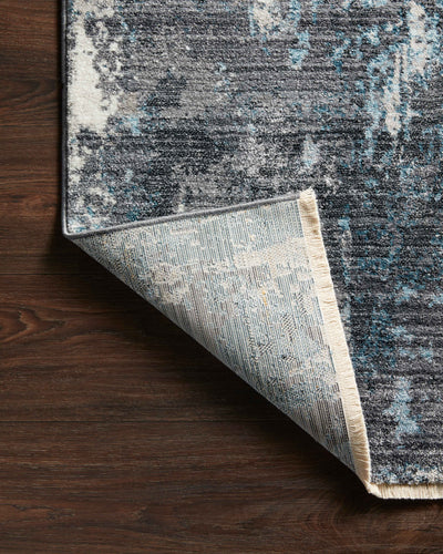 product image for Samra Rug in Charcoal / Sky by Loloi II 81