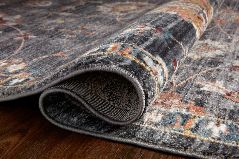 media image for Samra Rug in Charcoal / Multi by Loloi II 242