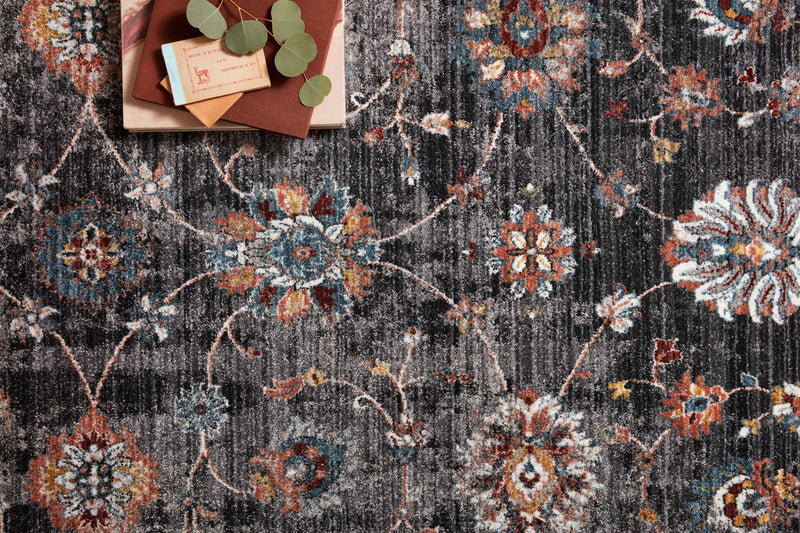 media image for Samra Rug in Charcoal / Multi by Loloi II 229