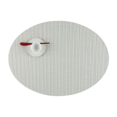 product image for mini basketweave oval placemat by chilewich 100130 002 17 62