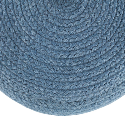 product image for Saba Solar Santa Rosa Indoor/Outdoor Blue Pouf 2 28