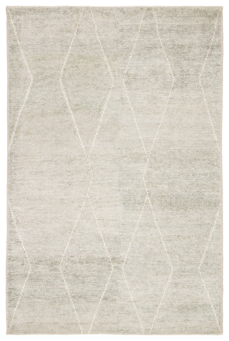 media image for Ozog Geometric Rug in Foggy Dew & Mineral Gray design by Jaipur Living 286