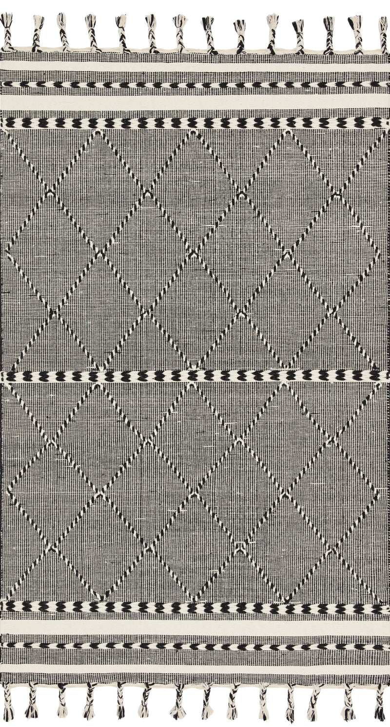 media image for Sawyer Rug in Black by Loloi II 25