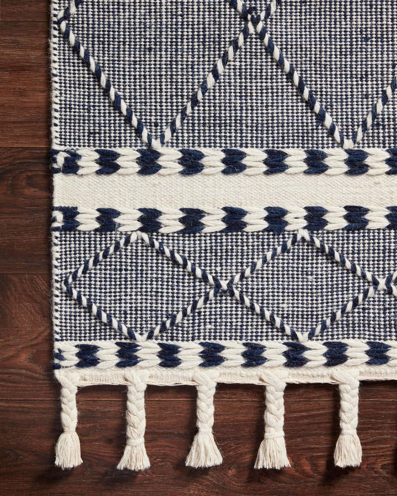 media image for Sawyer Rug in Navy by Loloi II 233