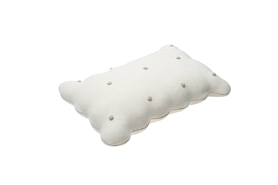 product image for knitted cushion biscuit ivory by lorena canals sc biscuit ivo 2 34