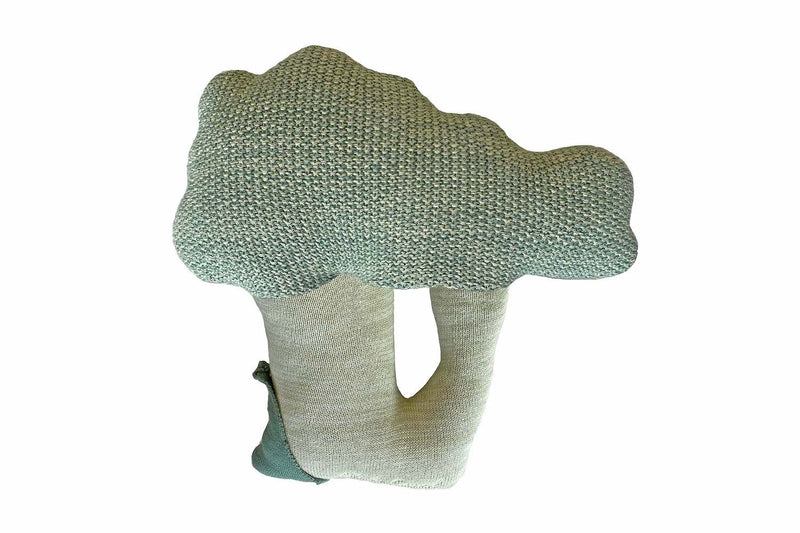 media image for knitted cushion brucy the broccoli by lorena canals sc brucy 16 276