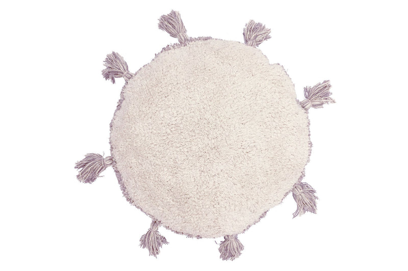 media image for rugcycled floor cushion circle by lorena canals sc ruc circle 13 241