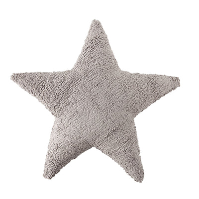 product image of star cushion in light grey design by lorena canals 1 599