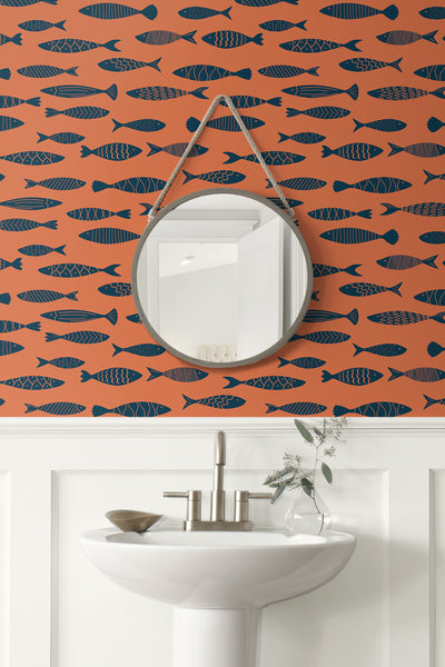 product image for Bay Fish Wallpaper in Coral Reef 28