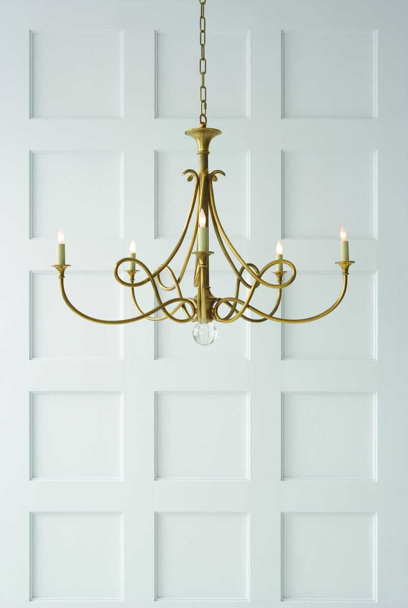media image for Double Twist Large Chandelier by Eric Cohler 214