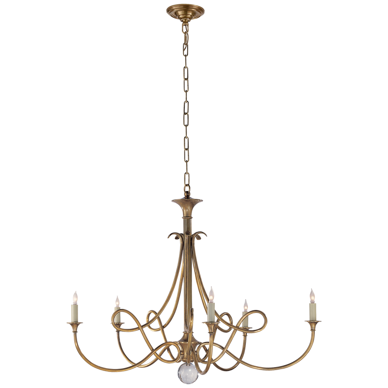 media image for Double Twist Large Chandelier by Eric Cohler 229